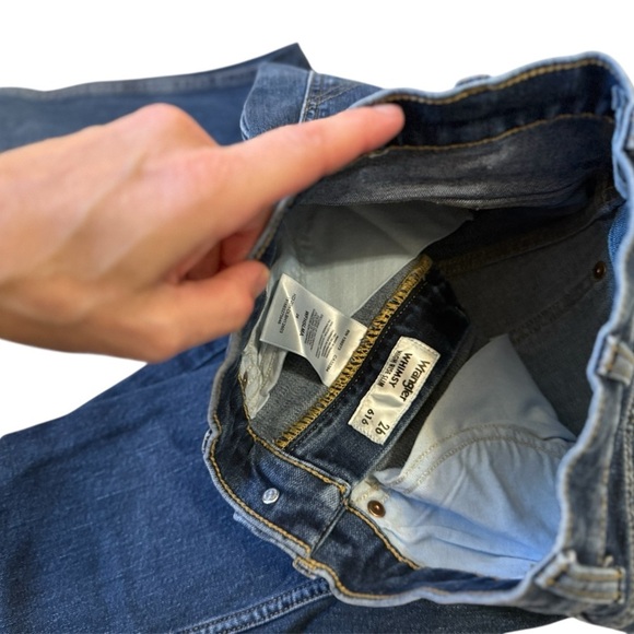 Wrangler Straight Blue Jeans Timeless Style - Picture 10 of 10